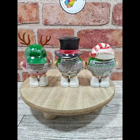 Set of 3 Christmas M&M's 3.5 Inch Minis Characters From Early 2000s New Sealed - Picture 5 of 6